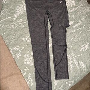 Gymshark Gray Leggings Athletic Stretch
